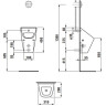 Писсуар LAUFEN VILLA 31х28 см 8.4114.2.000.000.1