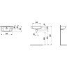 Раковина подвесная LAUFEN PRO B 50х25 8.1695.7.000.105.1